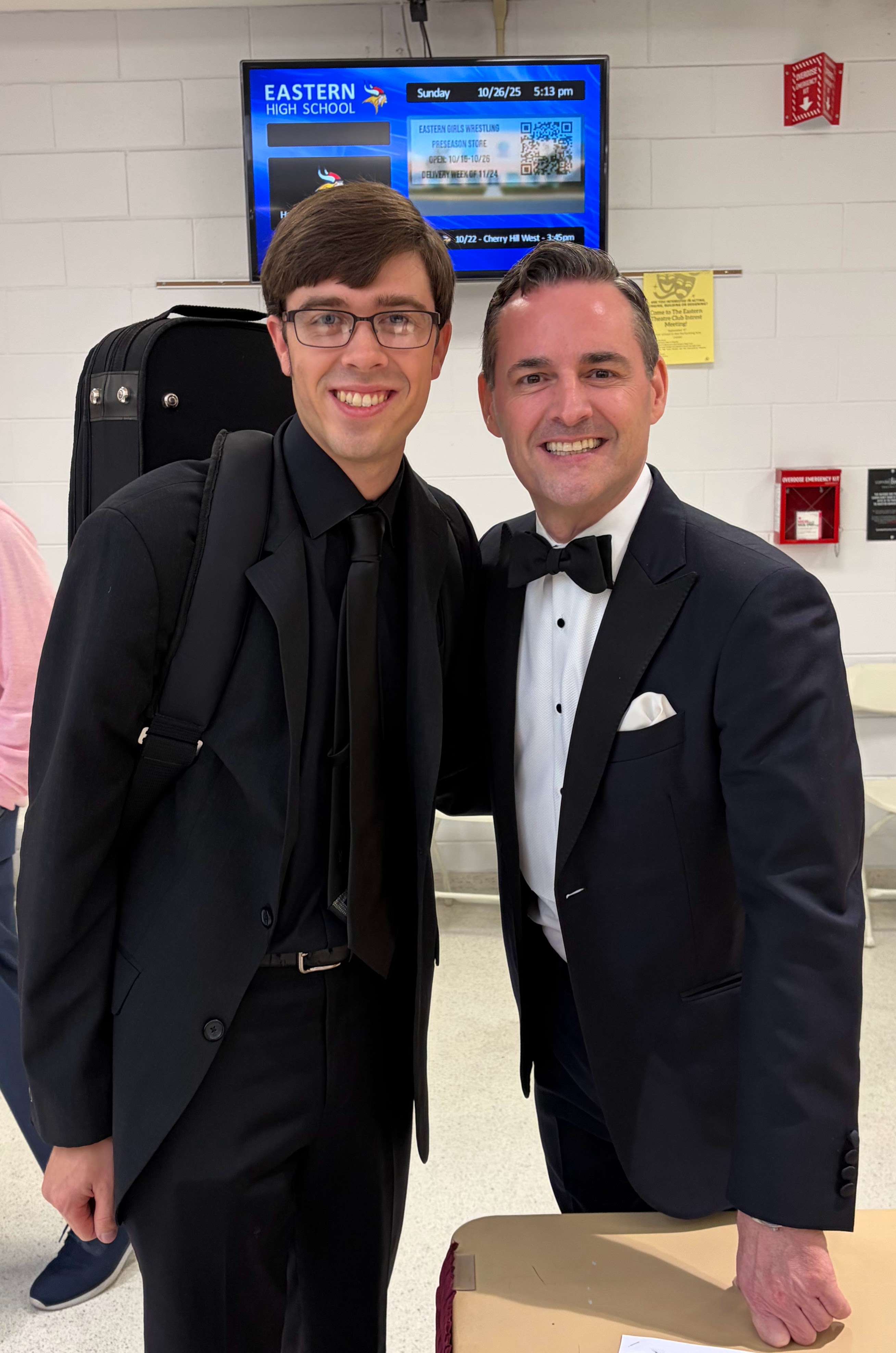 Concertmaster with Max von Essen